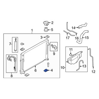 Infiniti OE - Radiator Mount Bracket