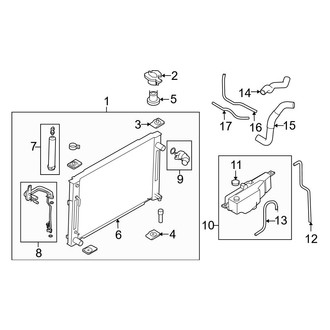 Infiniti OE - Cooling - Radiator & Components