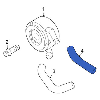 Infiniti OE - Upper Engine Coolant Pipe