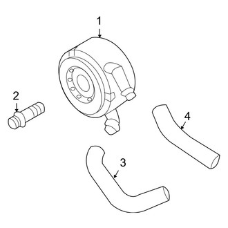 Infiniti OE - Cooling - Engine Oil Cooler (AWD)