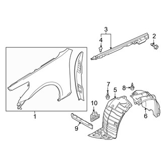 Infiniti OE - Fender & Components