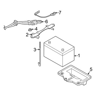 Infiniti OE - Electrical - Battery (Base / Journey / Sport)