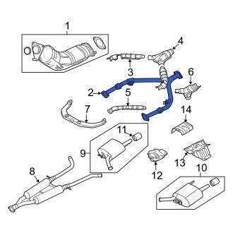 Infiniti G35 OEM Exhaust Parts | Systems, Tips, Pipes — CARiD.com