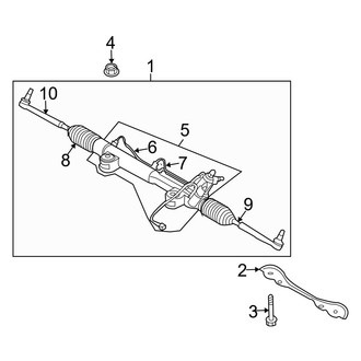 Infiniti OE - Steering Gear & Linkage (Sedan)