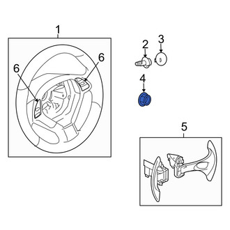 Infiniti OE - Steering Wheel Nut