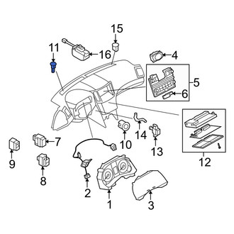 Infiniti OE - Sun Load Temperature Sensor
