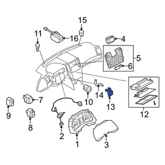 Infiniti OE - Cabin Air Temperature Sensor