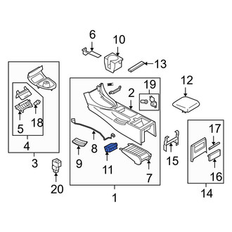 Infiniti OE - Audio Auxiliary Jack