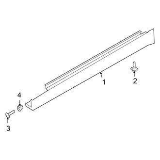 Infiniti OE - Pillars, Rocker & Floor - Exterior Trim
