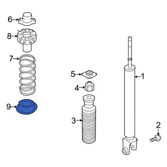 Infiniti OE - Rear Lower Coil Spring Insulator