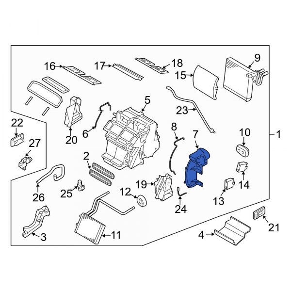 HVAC Unit Case Cover