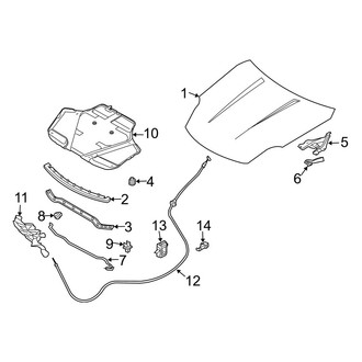 Infiniti OE - Hood & Components (Coupe)