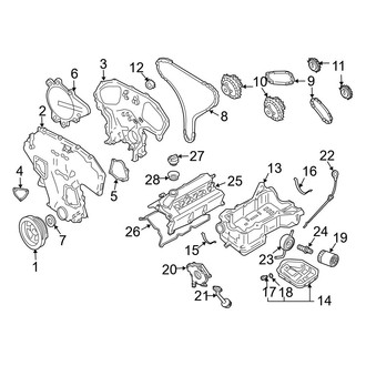 Infiniti OE - Engine Parts (Coupe)