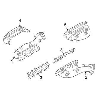 Infiniti OE - Exhaust System - Manifold (Coupe)