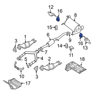 Infiniti OE - Exhaust System Hanger