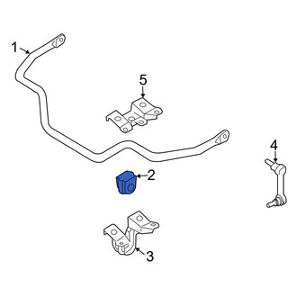 Infiniti OE - Front Suspension Stabilizer Bar Bushing