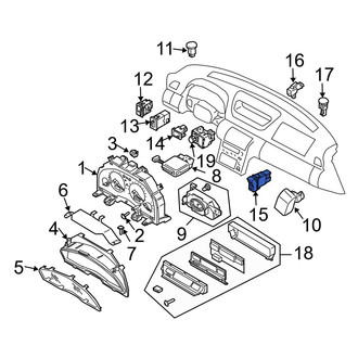 Infiniti OE - Right Trunk Lid Release Switch
