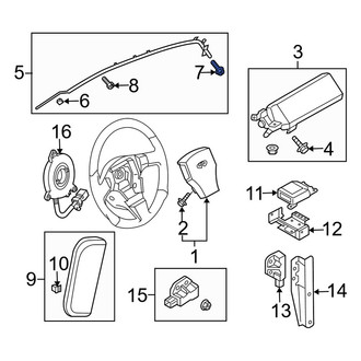 Infiniti OE - Curtain Air Bag Bolt