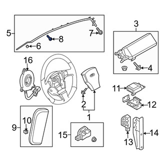 Infiniti OE - Curtain Air Bag Bolt