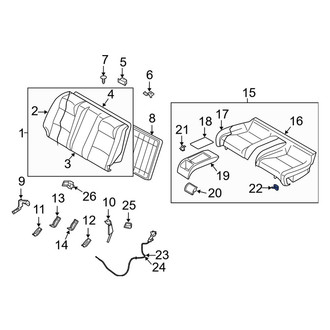 Infiniti OE - Seat Cushion Bracket