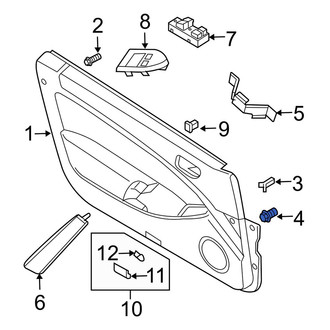 Infiniti OE - Door Interior Trim Panel Retainer