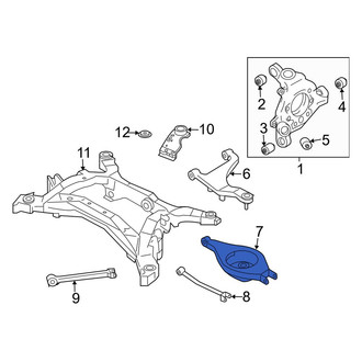 Infiniti OE - Rear Lower Suspension Control Arm