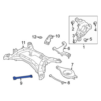 Infiniti OE - Rear Lower Suspension Control Arm