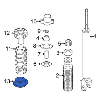Infiniti OE - Lower Coil Spring Insulator
