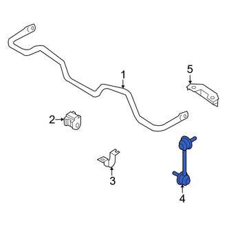 Infiniti OE - Rear Left Suspension Stabilizer Bar Link