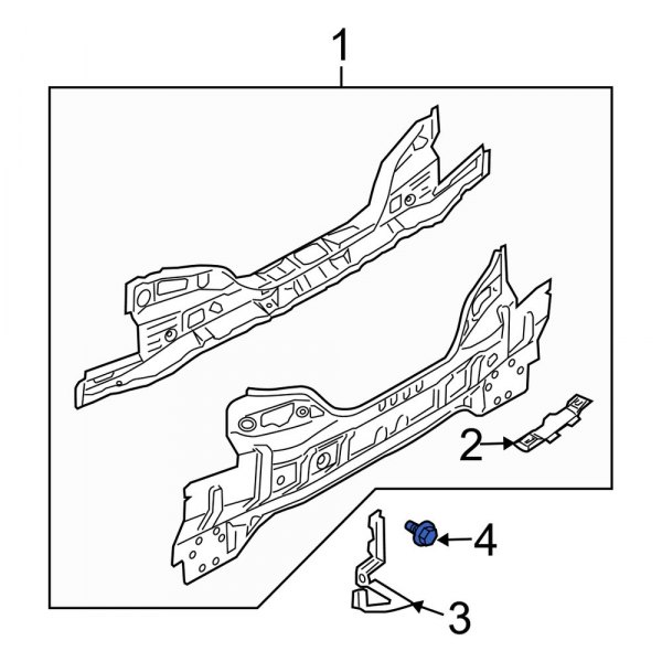 Rear Body Panel Bolt