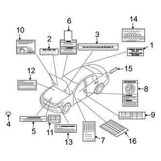 Infiniti OE - Information Labels - Labels