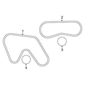 Infiniti OE - Cooling - Belts & Pulleys