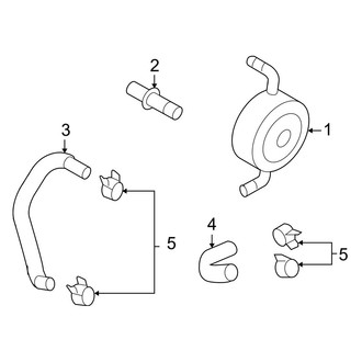 Infiniti OE - Cooling - Engine Oil Cooler