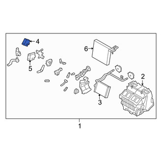 Infiniti OE - HVAC Air Inlet Door Actuator