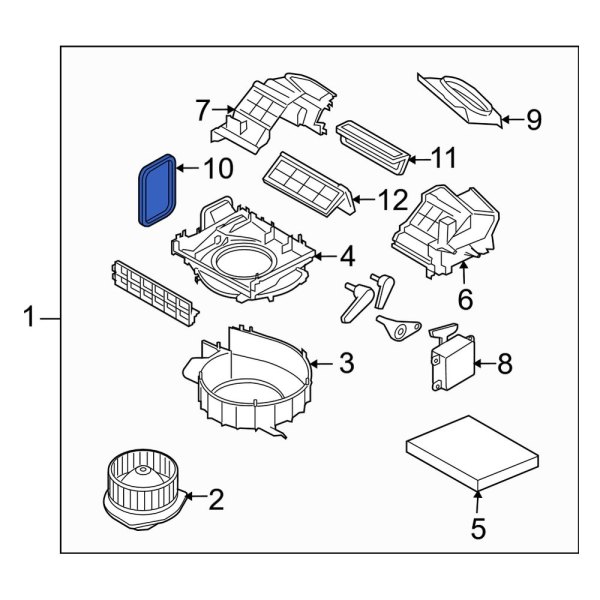 HVAC Case Seal