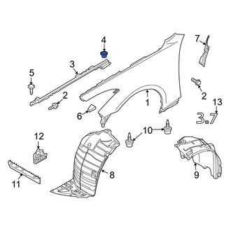 Infiniti OE - Fender Clip