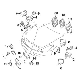 Infiniti OE - Electrical Components (Engine Compartment)