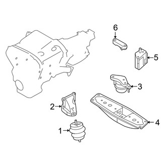 Infiniti OE - Engine & Transmission Mounting
