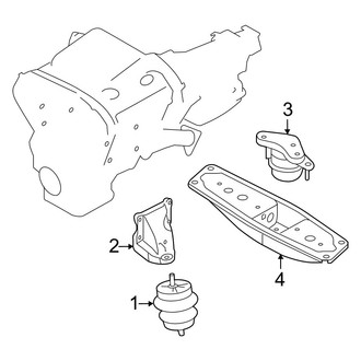 Infiniti OE - Engine & Transmission Mounting (RWD)
