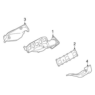 Infiniti OE - Exhaust System - Manifold