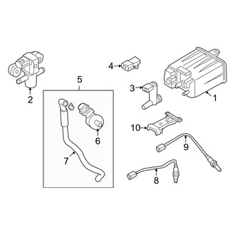 Infiniti OE - Emission System - Emission Components