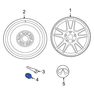 Infiniti OE - Wheel Lug Nut