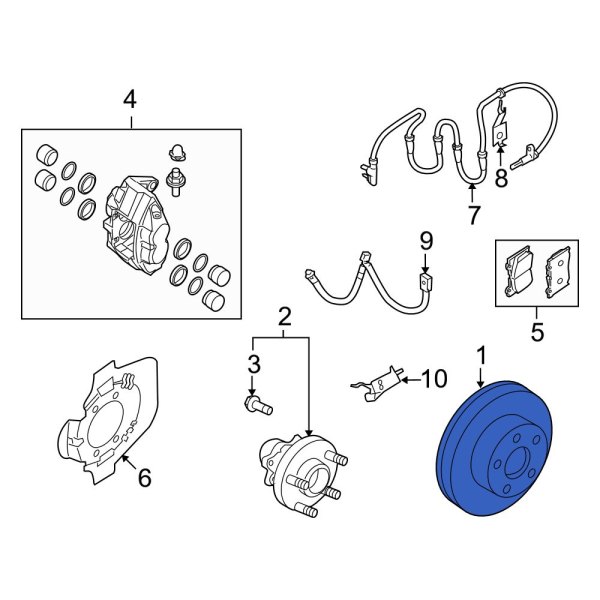 Infiniti OE 40206JL00A - Front Disc Brake Rotor