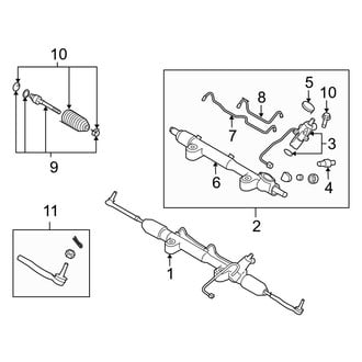 Infiniti OE - Steering Gear & Linkage