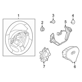 Infiniti OE - Steering Wheel & Trim