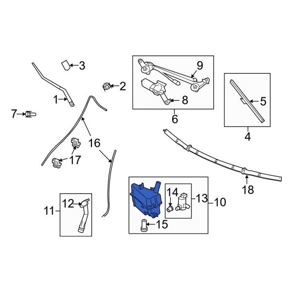 Washer Fluid Reservoir