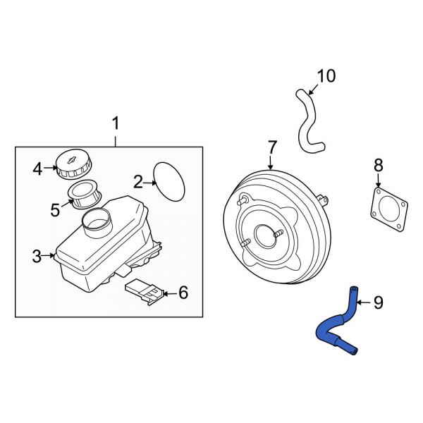 Brake Vacuum Hose