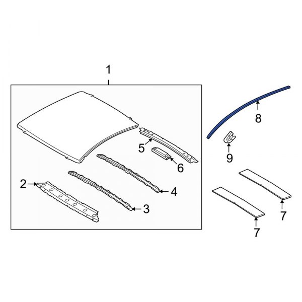 Roof Drip Molding