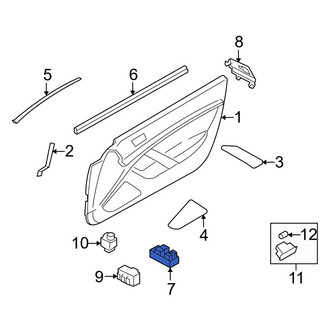 Infiniti OE - Rear Right Door Window Switch