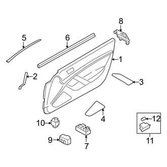 Infiniti OE - Front Door - Interior Trim